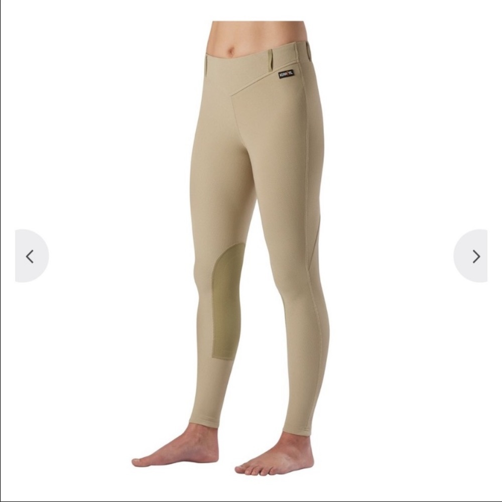 Kerrits Micro Cord Knee Patch Riding Breech Medium